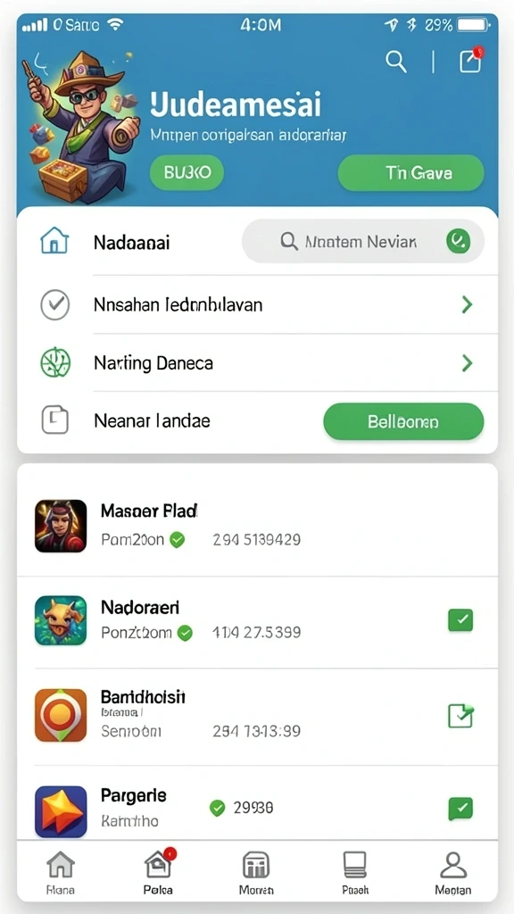 gacormax - Screenshot menunjukkan level menantang dengan latar belakang yang indah.