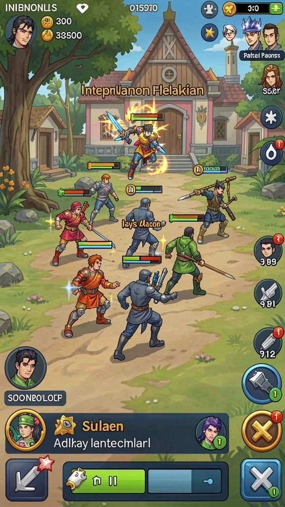 gim999 - Screenshot kedua menampilkan aksi gameplay yang intens dan mendebarkan.