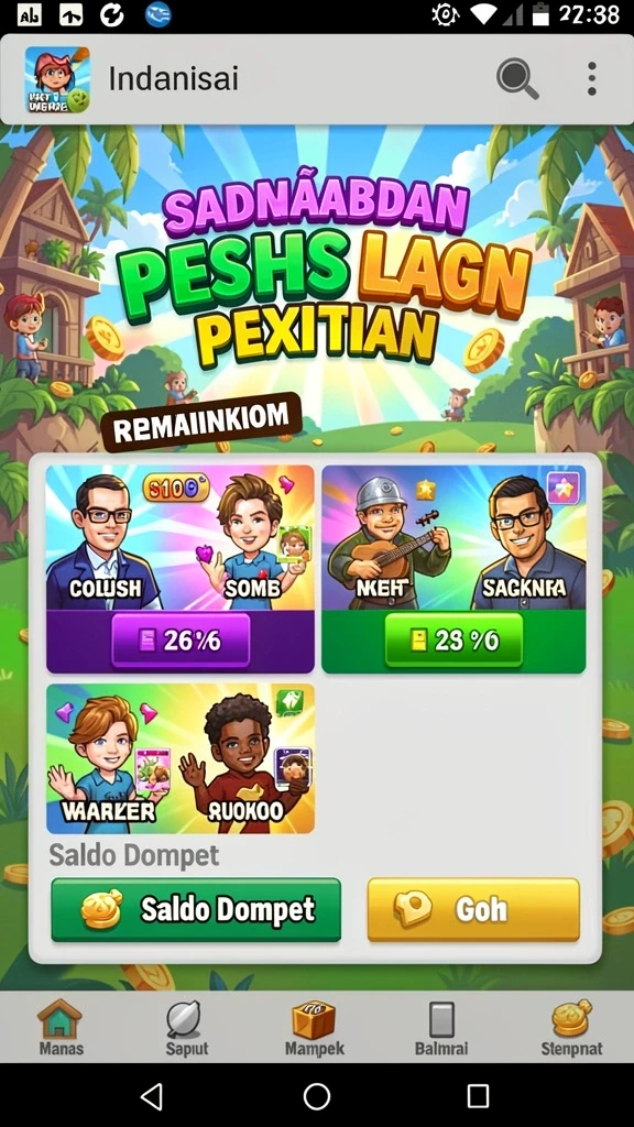 kilat77 - Karakter yang dapat dikustomisasi untuk pengalaman bermain yang unik.