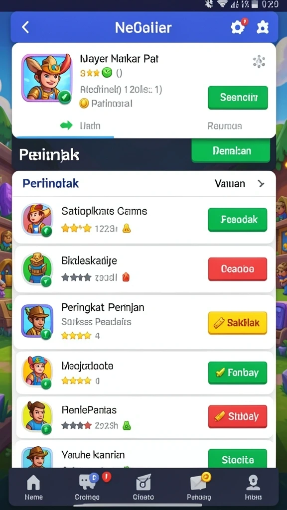 kkwin - Fitur tantangan harian untuk meningkatkan keterlibatan pemain.
